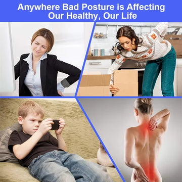 Smart Posture Corrector Adjustable Back Support Spine Belt Medical Vibration Reminder Brace LCD Body Reshape Men Women Child USB