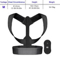 Smart Posture Corrector Adjustable Back Support Spine Belt Medical Vibration Reminder Brace LCD Body Reshape Men Women Child USB