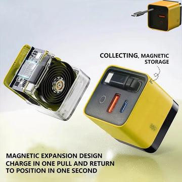 compact high-wattage charger


