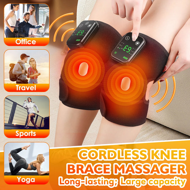 heated knee brace digital controls